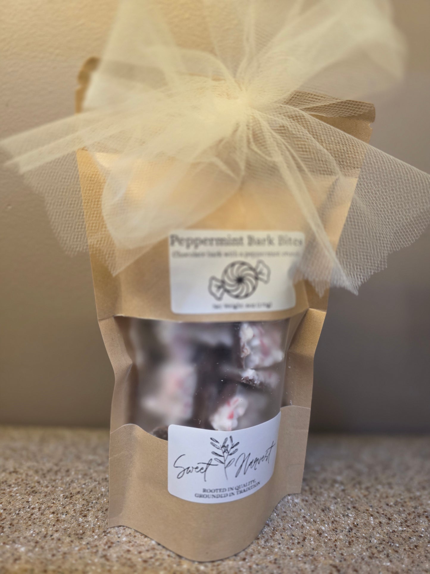 Peppermint Bark Bites