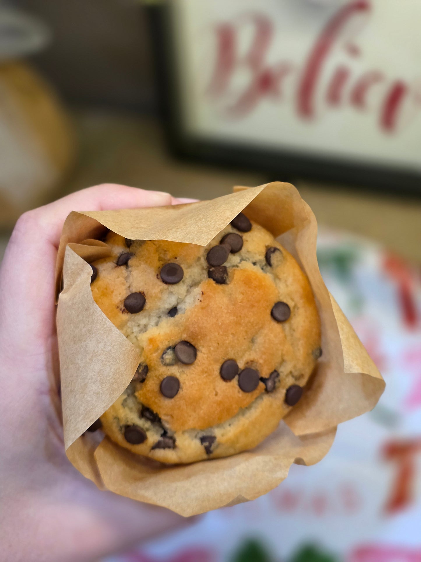 Jumbo Chocolate Chip Muffins